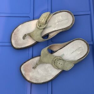 Rockport Women's Olive Green Sandals Size 5.5